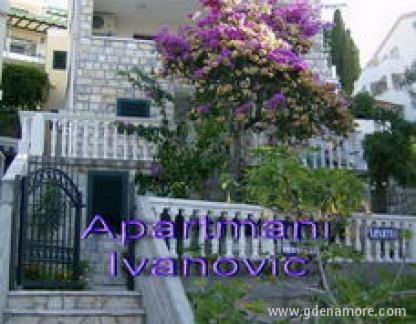 Apartmani Ivanovic, logement privé à Petrovac, Monténégro - Ceoni izgled kuce